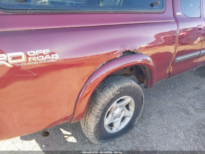 2004 Toyota Tundra VIN 5TBBT44114S451752 IAAI salvage auction — NORMAL WEAR, Clear (New York), sold $975 on 2026-07-15 (photo 6)