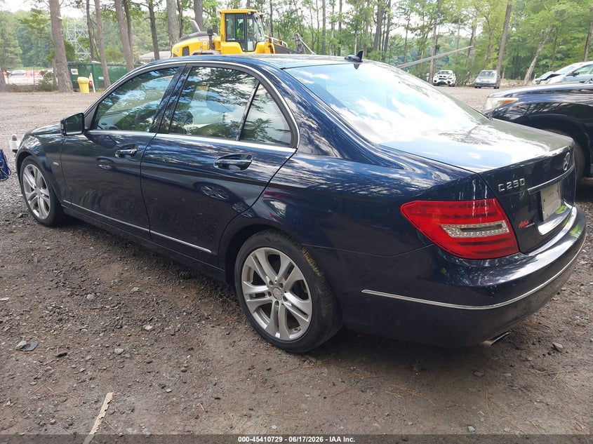 2012 Mercedes-benz VIN WDDGF4HBXCR214168 IAAI salvage auction — NORMAL WEAR, Clear (Virginia), sold $375 on 2026-07-14 (photo 3)