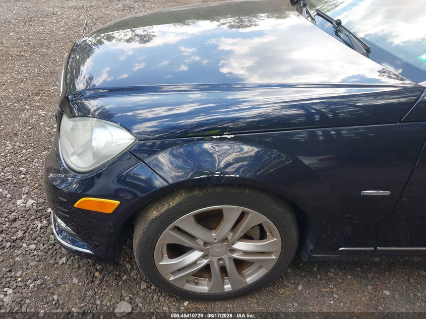 2012 Mercedes-benz VIN WDDGF4HBXCR214168 IAAI salvage auction — NORMAL WEAR, Clear (Virginia), sold $375 on 2026-07-14 (photo 6)