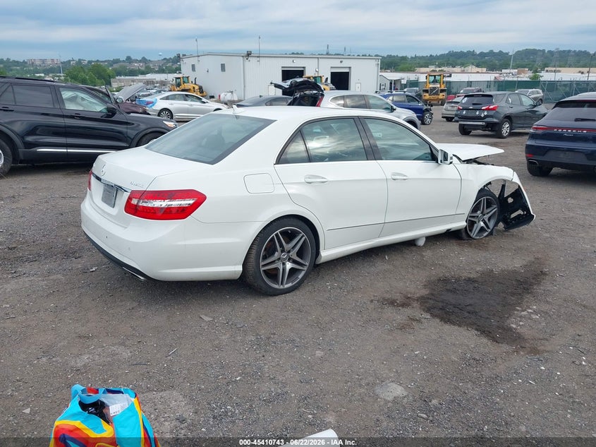 2011 Mercedes-benz E-klasse VIN WDDHF9AB9BA440842 IAAI salvage auction — FRONT END, Salvage (Pennsylvania), sold $1,025 on 2026-07-17 (photo 4)