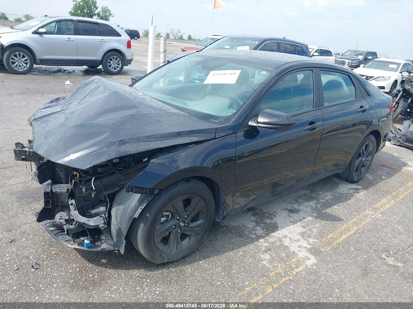 2021 Hyundai Elantra VIN KMHLM4AGXMU074508 IAAI salvage auction — FRONT END, Salvage (Iowa), sold $25 on 2026-07-28 (photo 2)