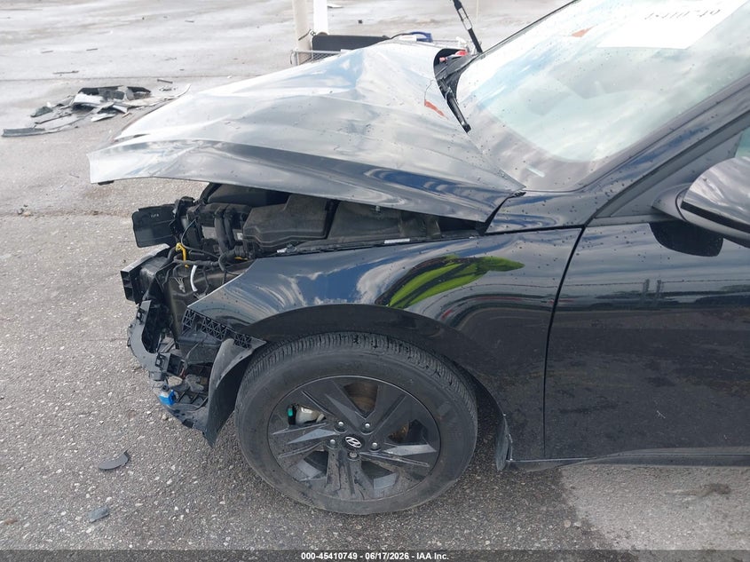 2021 Hyundai Elantra VIN KMHLM4AGXMU074508 IAAI salvage auction — FRONT END, Salvage (Iowa), sold $25 on 2026-07-28 (photo 6)