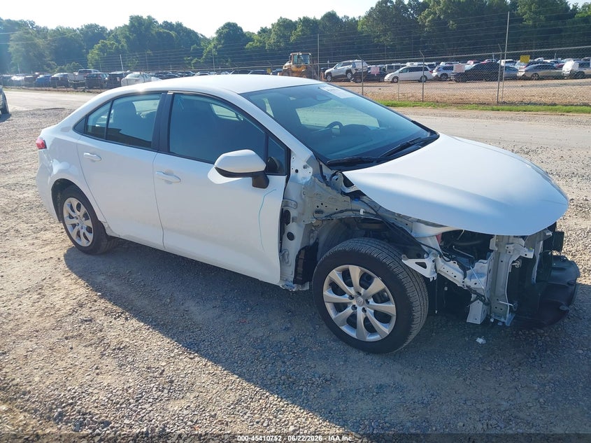 2025 Toyota Corolla VIN 5YFB4MDE2SP358655 IAAI salvage auction — FRONT END, Salvage (North Carolina), sold $6,400 on 2026-07-31 (photo 1)