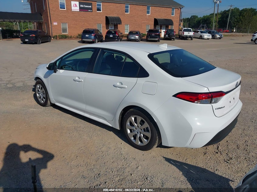 2025 Toyota Corolla VIN 5YFB4MDE2SP358655 IAAI salvage auction — FRONT END, Salvage (North Carolina), sold $6,400 on 2026-07-31 (photo 3)