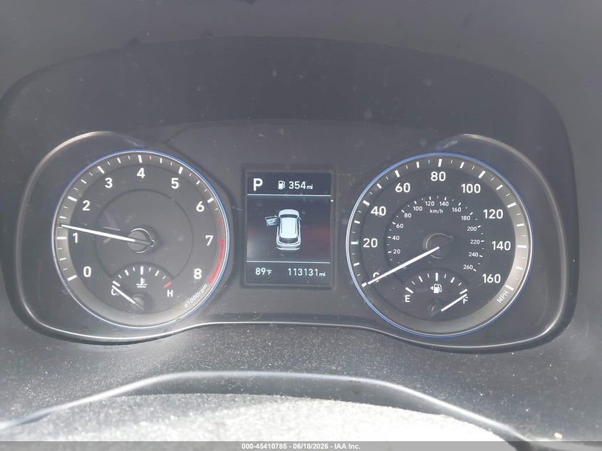 2021 Hyundai Kona VIN KM8K1CAA6MU679510 IAAI salvage auction — REAR END, Salvage (North Carolina), sold $2,200 on 2026-08-31 (photo 7)