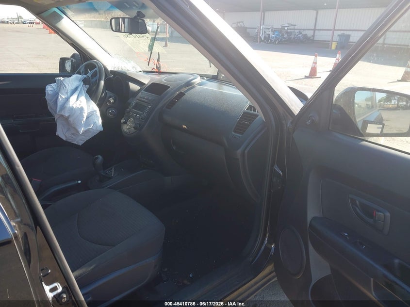 2012 Kia Soul VIN KNDJT2A55C7430894 IAAI salvage auction — FRONT END, Salvage (California), sold $375 on 2026-07-08 (photo 5)