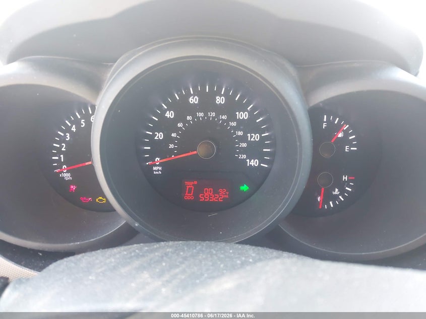 2012 Kia Soul VIN KNDJT2A55C7430894 IAAI salvage auction — FRONT END, Salvage (California), sold $375 on 2026-07-08 (photo 7)