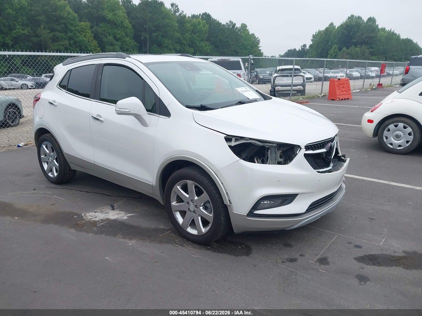 2017 Buick Encore VIN KL4CJDSB3HB256952 IAAI salvage auction — FRONT END, Salvage (North Carolina), sold $950 on 2026-07-09 (photo 1)