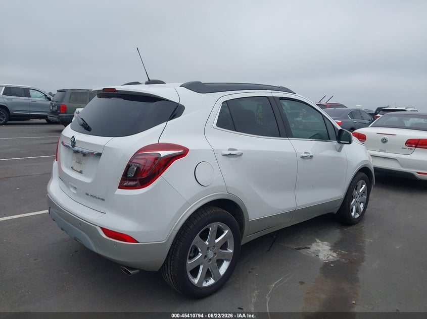 2017 Buick Encore VIN KL4CJDSB3HB256952 IAAI salvage auction — FRONT END, Salvage (North Carolina), sold $950 on 2026-07-09 (photo 4)