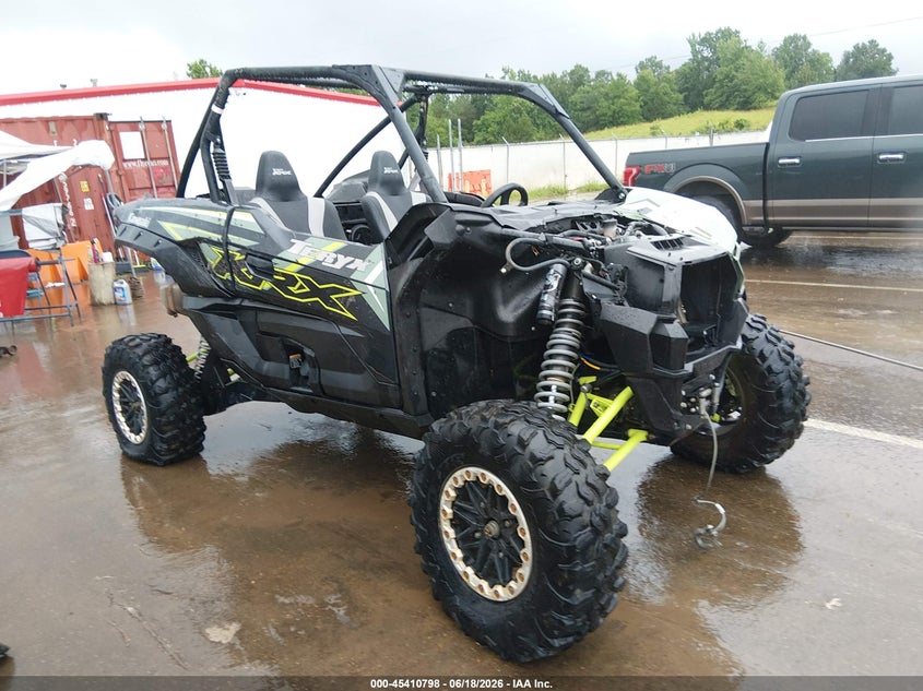 2024 Kawasaki Teryx VIN JKARFCC1XRB503056 IAAI salvage auction — ROLLOVER, Salvage Title, sold $4,500 on 2026-07-16 (photo 1)