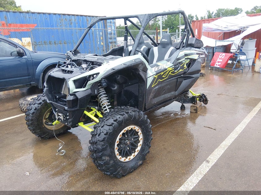 2024 Kawasaki Teryx VIN JKARFCC1XRB503056 IAAI salvage auction — ROLLOVER, Salvage Title, sold $4,500 on 2026-07-16 (photo 2)