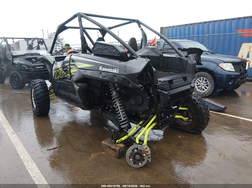 2024 Kawasaki Teryx VIN JKARFCC1XRB503056 IAAI salvage auction — ROLLOVER, Salvage Title, sold $4,500 on 2026-07-16 (photo 3)