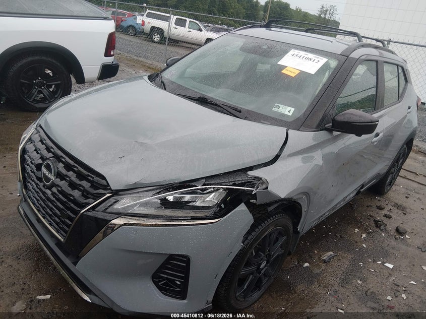 2022 Nissan Kicks VIN 3N1CP5DVXNL486227 IAAI salvage auction — LEFT FRONT, Salvage (West Virginia), sold $3,450 on 2026-07-23 (photo 2)