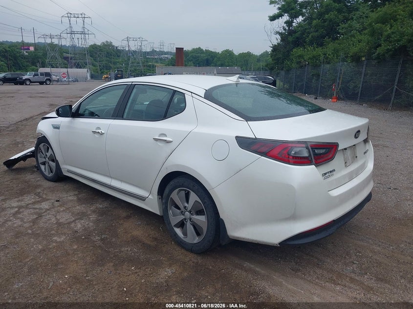 2016 Kia Optima VIN KNAGN4AD6G5098910 IAAI salvage auction — LEFT FRONT, Salvage Title, sold $1,400 on 2026-07-24 (photo 3)