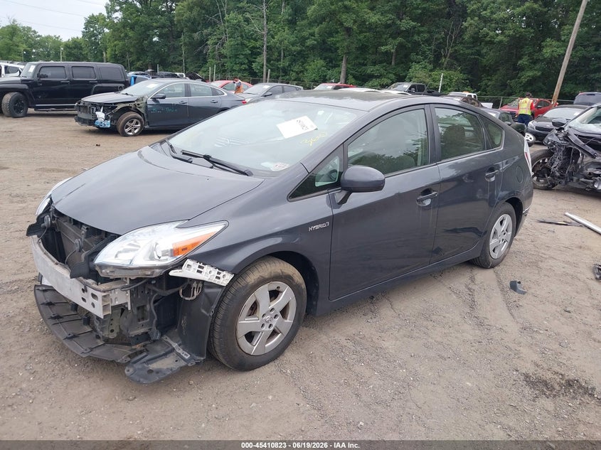 2010 Toyota Prius VIN JTDKN3DU9A5177384 IAAI salvage auction — FRONT END, Salvage - Greater Than 75% (Maryland), sold $575 on 2026-07-22 (photo 2)