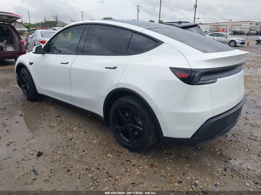 2026 Tesla Model y VIN 7SAYGDEE9TF408600 IAAI salvage auction — EXTERIOR BURN, Salvage (Wisconsin), sold $21,450 on 2026-07-23 (photo 3)
