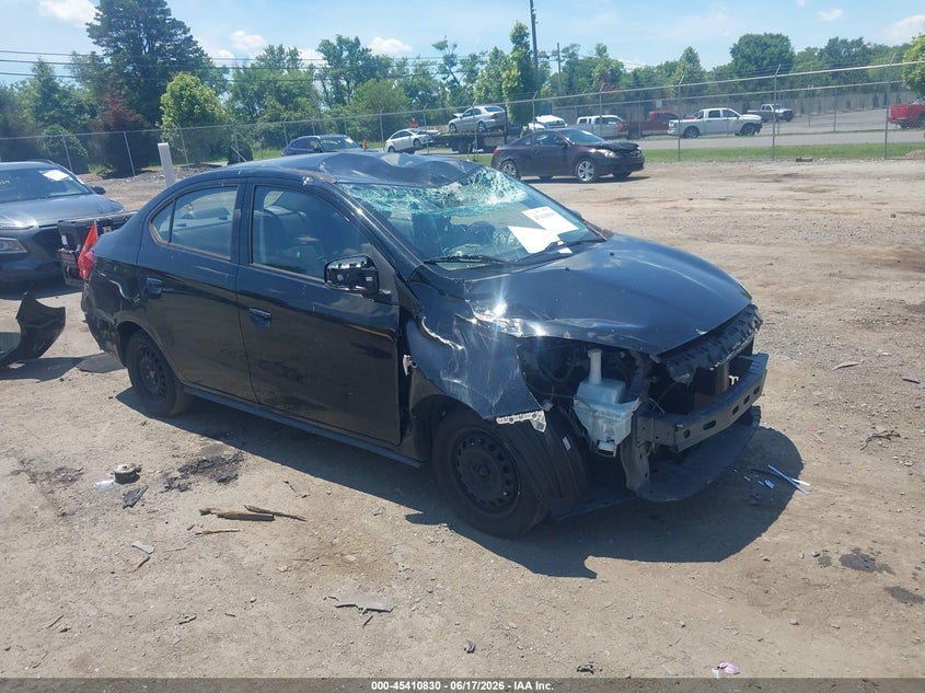 2019 Mitsubishi VIN ML32F3FJ1KHF07900 IAAI salvage auction — FRONT END, Clear (Virginia), sold $1,375 on 2026-07-07 (photo 1)