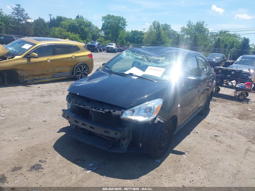 2019 Mitsubishi VIN ML32F3FJ1KHF07900 IAAI salvage auction — FRONT END, Clear (Virginia), sold $1,375 on 2026-07-07 (photo 2)