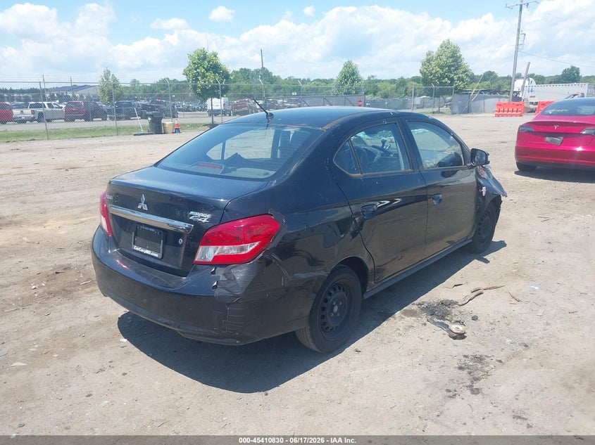 2019 Mitsubishi VIN ML32F3FJ1KHF07900 IAAI salvage auction — FRONT END, Clear (Virginia), sold $1,375 on 2026-07-07 (photo 4)