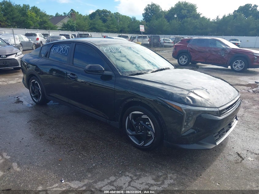 2025 Kia K4 VIN 3KPFU4DE5SE147386 IAAI salvage auction — FRONT END, Salvage (Indiana), sold $7,600 on 2026-07-28 (photo 1)