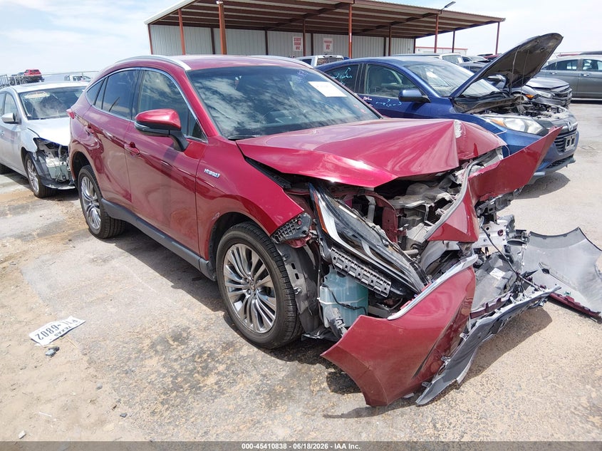 2021 Toyota Venza VIN JTEAAAAH5MJ067569 — IAAI salvage auction photo