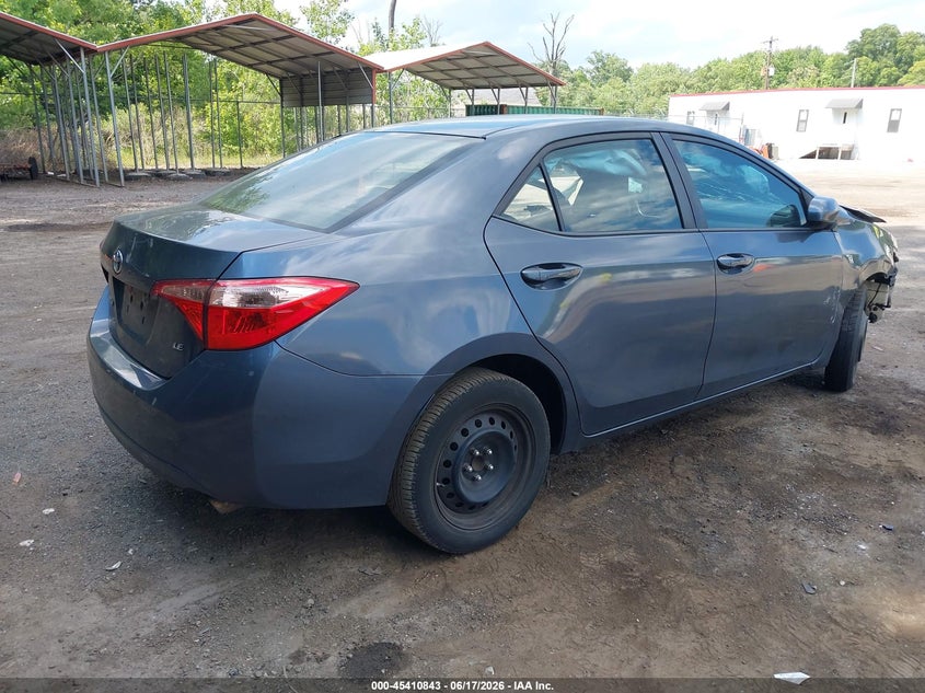 2018 Toyota Corolla VIN 5YFBURHE6JP810046 IAAI salvage auction — LEFT & RIGHT, Salvage - Greater Than 75% (Maryland), sold $625 on 2026-07-28 (photo 4)
