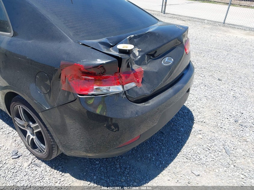 2010 Kia Forte VIN KNAFW6A33A5281278 IAAI salvage auction — REAR END, Salvage (North Carolina), sold $875 on 2026-07-31 (photo 6)