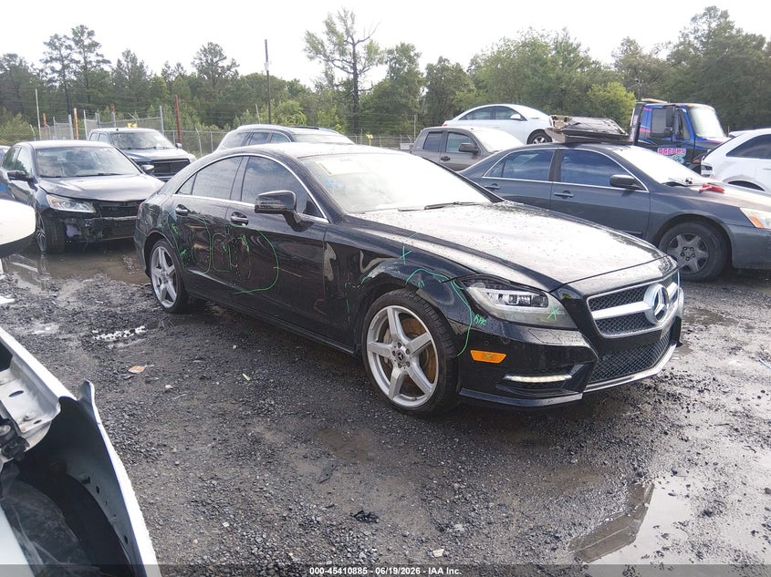 2013 Mercedes-benz Cls-klasse VIN WDDLJ7DB5DA084594 IAAI salvage auction — RIGHT FRONT, Salvage Title, sold $4,150 on 2026-07-26 (photo 1)