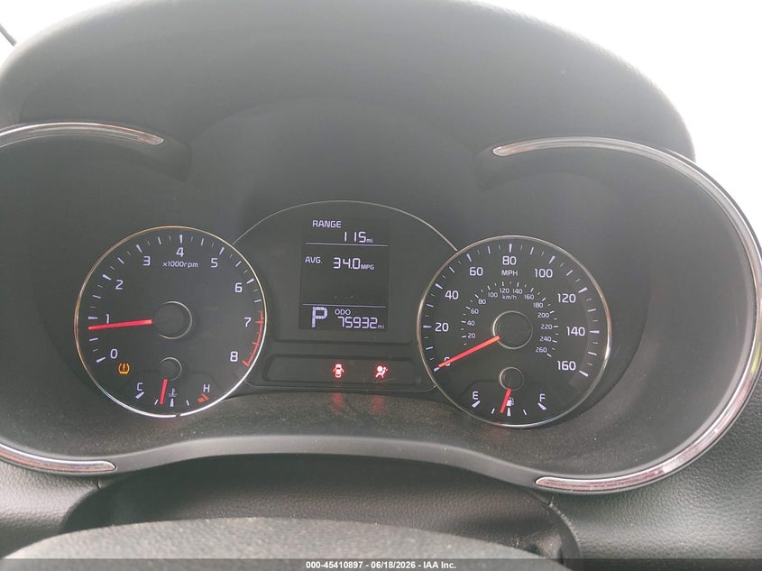 2016 Kia Forte VIN KNAFK4A62G5584300 IAAI salvage auction — REAR END, Clear (Tennessee), sold $1,550 on 2026-07-16 (photo 7)
