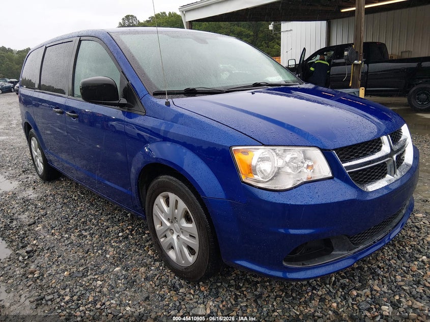 2019 Dodge Grand caravan VIN 2C4RDGBG0KR641642 IAAI salvage auction — NORMAL WEAR, Sf97 (Georgia), sold $7,675 on 2026-09-09 (photo 1)