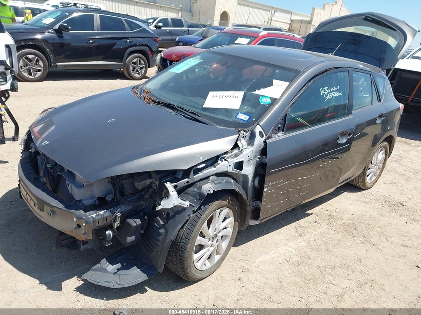 2013 Mazda 3 VIN JM1BL1M74D1819588 IAAI salvage auction — FRONT END, Original (Texas), sold $550 on 2026-07-27 (photo 2)