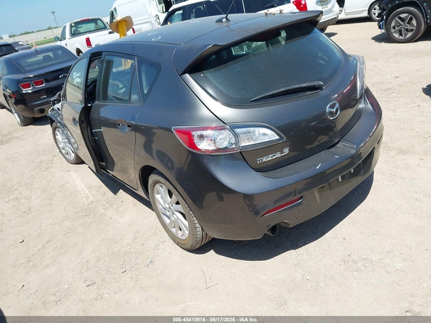2013 Mazda 3 VIN JM1BL1M74D1819588 IAAI salvage auction — FRONT END, Original (Texas), sold $550 on 2026-07-29 (photo 3)