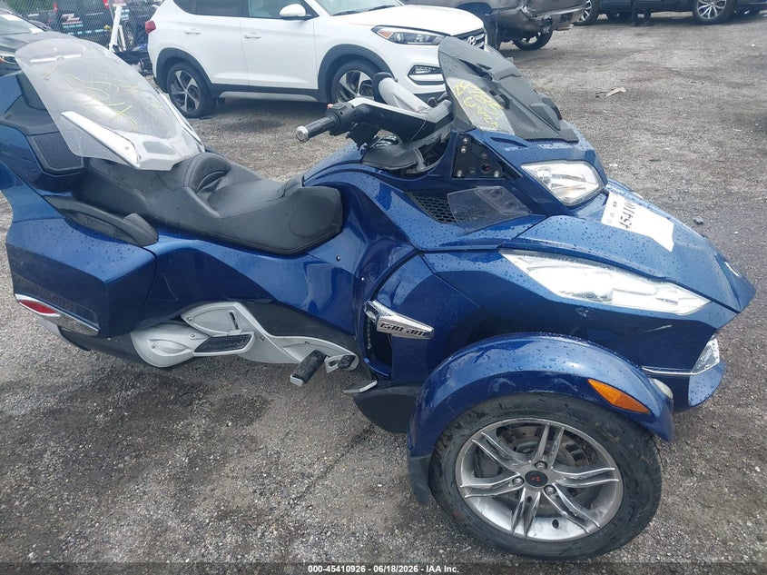 2011 Can-am Spyder roadster VIN 2BXJBKC19BV001520 IAAI salvage auction — FRONT END, Salvage - Greater Than 75% (Maryland), sold $1,550 on 2026-07-21 (photo 8)