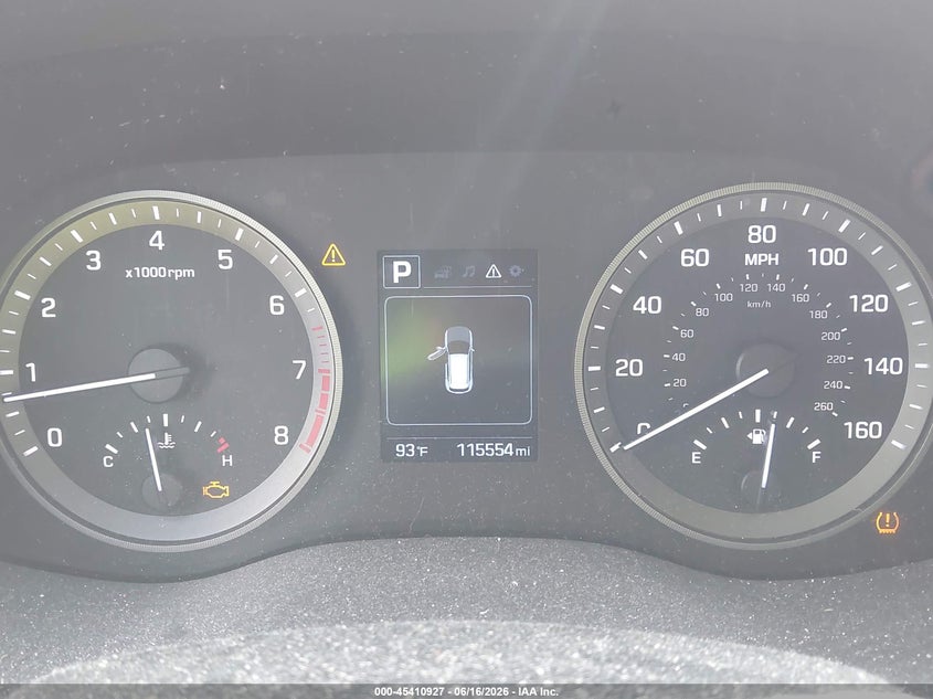 2017 Hyundai Tucson VIN KM8J33A21HU469076 IAAI salvage auction — NORMAL WEAR, Original (Texas), sold $2,600 on 2026-07-13 (photo 7)