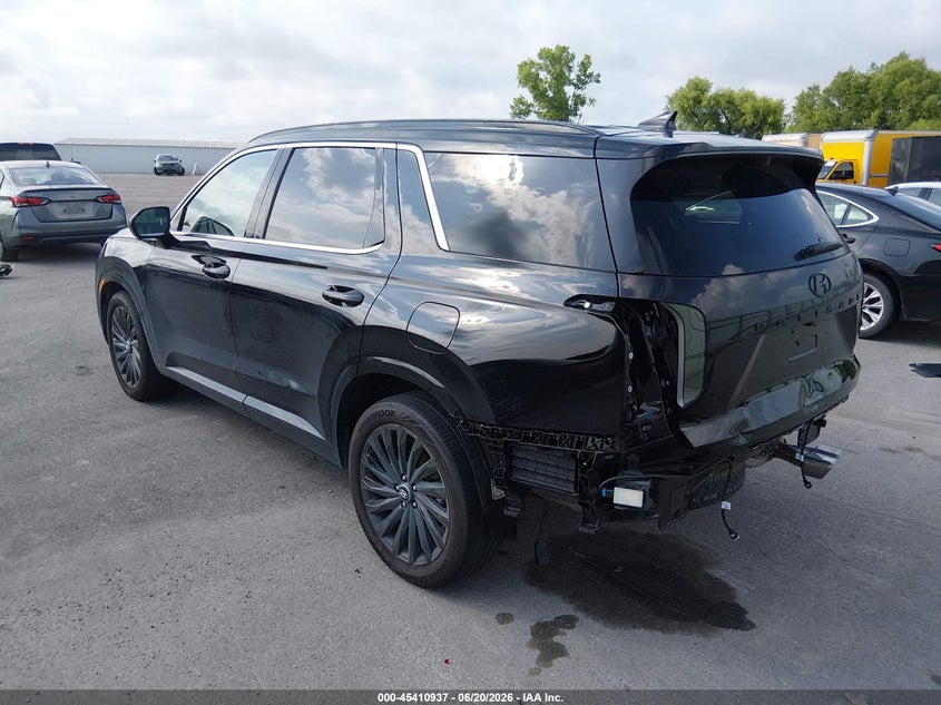 2025 Hyundai Palisade VIN KM8R7DGEXSU843187 IAAI salvage auction — REAR END, Original (Texas), sold $19,600 on 2026-07-22 (photo 3)