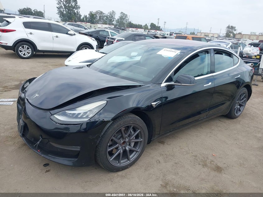 2018 Tesla Model 3 VIN 5YJ3E1EA0JF021133 IAAI salvage auction — FRONT END, Salvage (California), sold $3,550 on 2026-07-23 (photo 2)