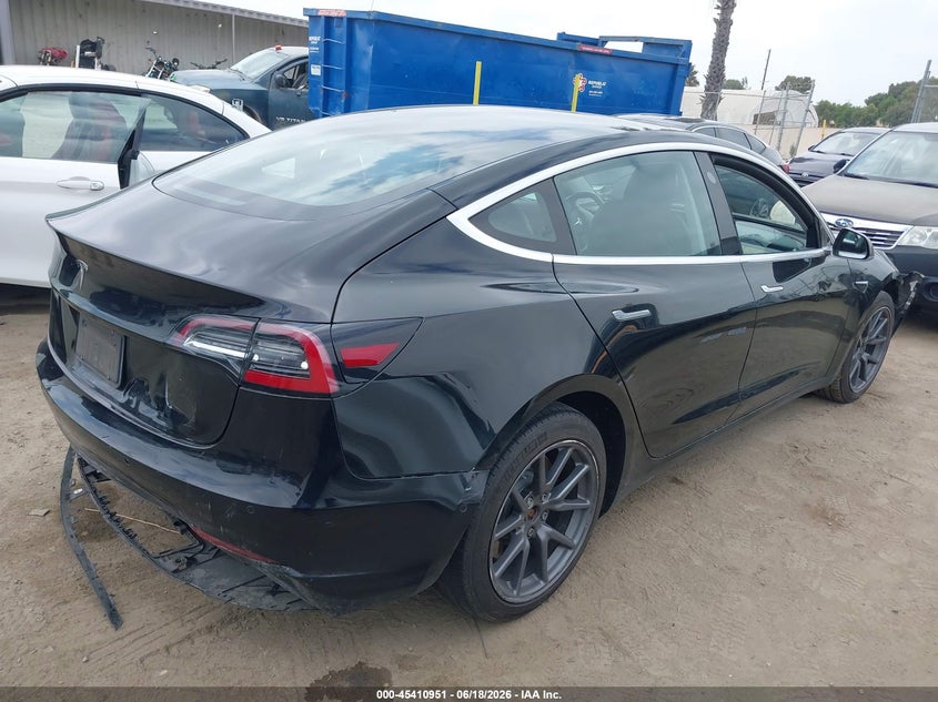 2018 Tesla Model 3 VIN 5YJ3E1EA0JF021133 IAAI salvage auction — FRONT END, Salvage (California), sold $3,550 on 2026-07-23 (photo 4)