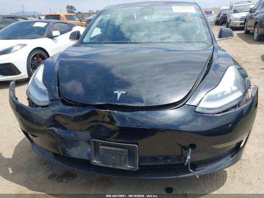 2018 Tesla Model 3 VIN 5YJ3E1EA0JF021133 IAAI salvage auction — FRONT END, Salvage (California), sold $3,550 on 2026-07-23 (photo 6)