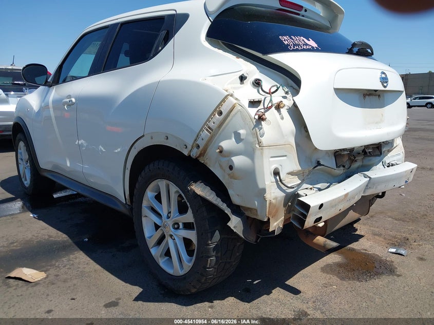 2014 Nissan Juke VIN JN8AF5MV6ET360793 IAAI salvage auction — REAR END, Salvage (California), sold $1,000 on 2026-07-15 (photo 6)