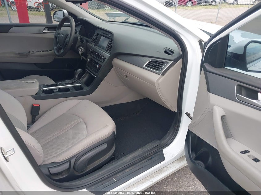 2016 Hyundai Sonata VIN 5NPE24AF3GH355350 IAAI salvage auction — FRONT END, Prior Salvage (Minnesota), sold $1,050 on 2026-08-03 (photo 5)