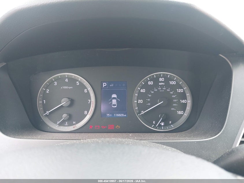2016 Hyundai Sonata VIN 5NPE24AF3GH355350 IAAI salvage auction — FRONT END, Prior Salvage (Minnesota), sold $1,050 on 2026-08-03 (photo 7)