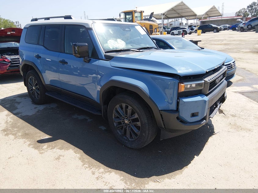 2025 Toyota Land cruiser VIN JTEABFAJXSK026813 IAAI salvage auction — FRONT END, Salvage (California), sold $35,500 on 2026-07-08 (photo 1)