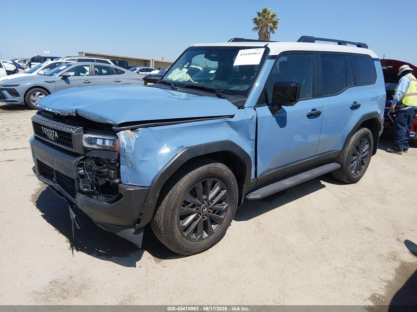 2025 Toyota Land cruiser VIN JTEABFAJXSK026813 IAAI salvage auction — FRONT END, Salvage (California), sold $35,500 on 2026-07-08 (photo 2)