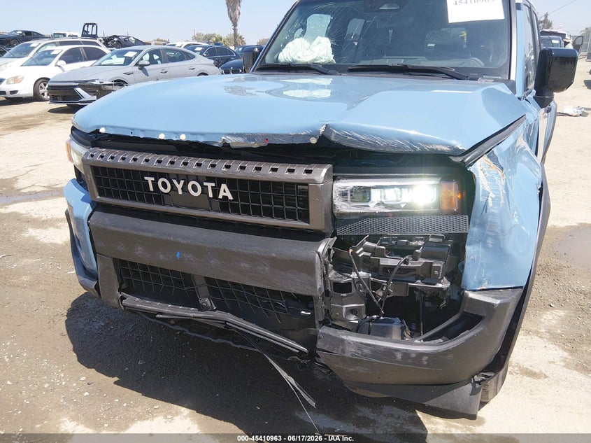 2025 Toyota Land cruiser VIN JTEABFAJXSK026813 IAAI salvage auction — FRONT END, Salvage (California), sold $35,500 on 2026-07-08 (photo 6)