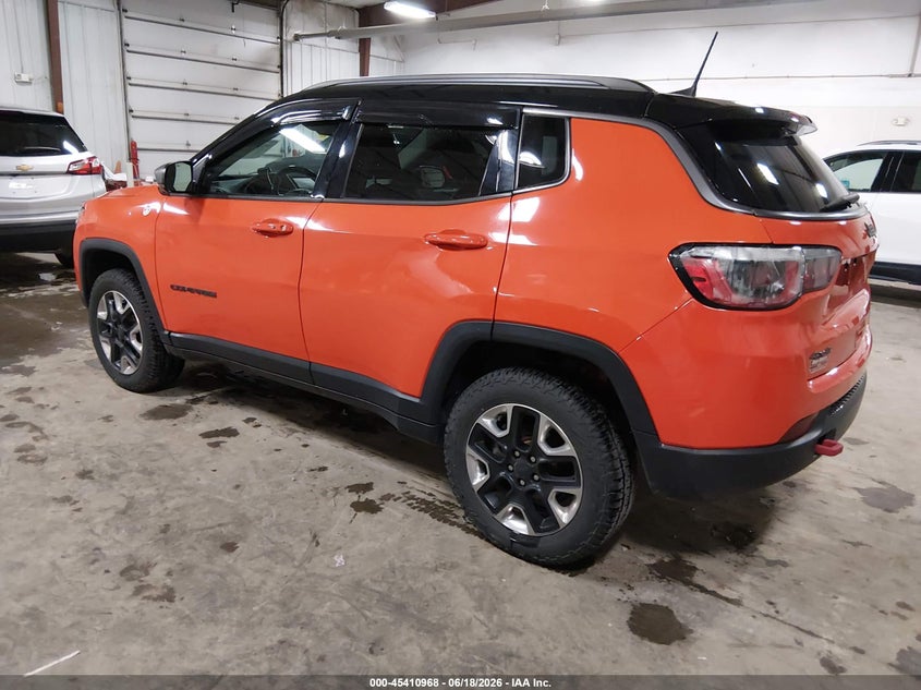 2018 Jeep Compass VIN 3C4NJDDB7JT230256 IAAI salvage auction — HAIL, Salvage (Iowa), sold $4,525 on 2026-09-15 (photo 3)