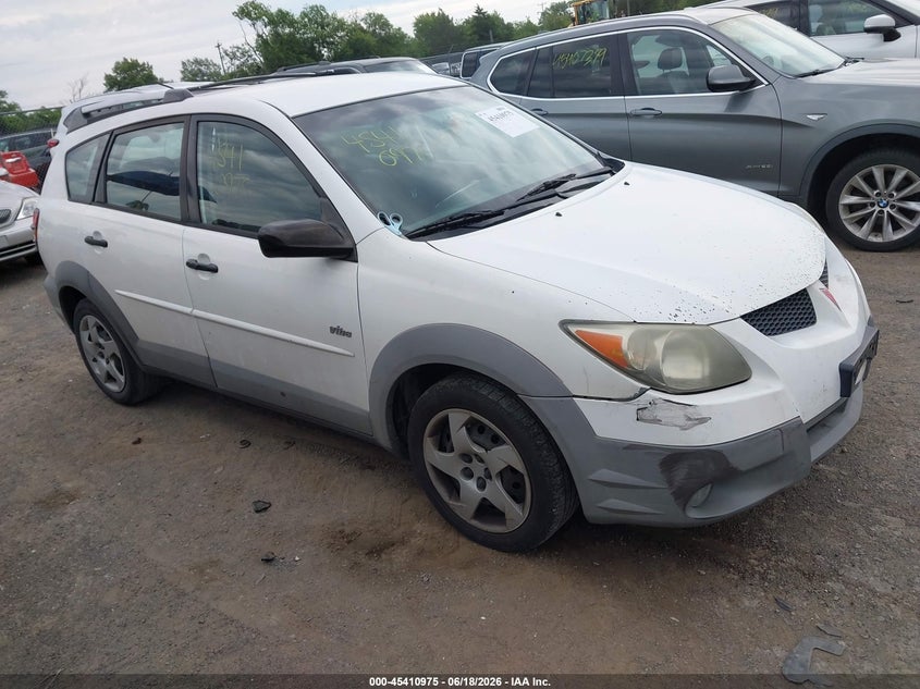 2003 Pontiac Vibe VIN 5Y2SL62853Z467887 IAAI salvage auction — NORMAL WEAR, Clear (Virginia), sold $550 on 2026-07-14 (photo 1)