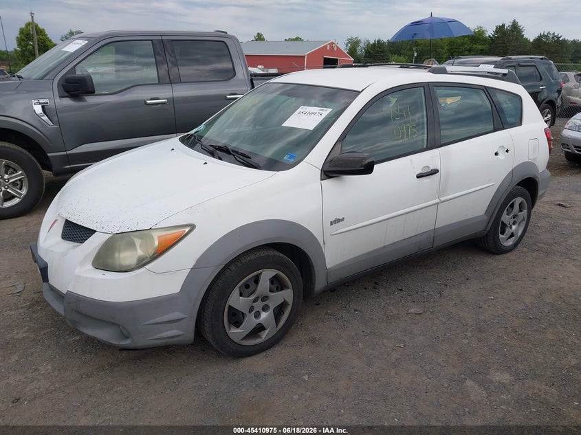2003 Pontiac Vibe VIN 5Y2SL62853Z467887 IAAI salvage auction — NORMAL WEAR, Clear (Virginia), sold $550 on 2026-07-14 (photo 2)