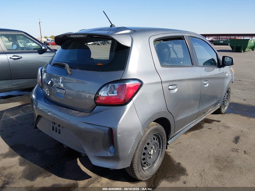 2021 Mitsubishi Mirage VIN ML32AUHJ6MH010066 IAAI salvage auction — LEFT SIDE, Salvage (Arizona), sold $1,700 on 2026-07-28 (photo 4)