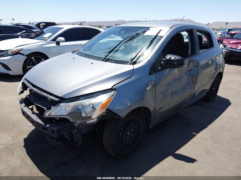 2021 Mitsubishi Mirage VIN ML32AUHJ6MH010066 IAAI salvage auction — LEFT SIDE, Salvage (Arizona), sold $1,700 on 2026-07-28 (photo 6)