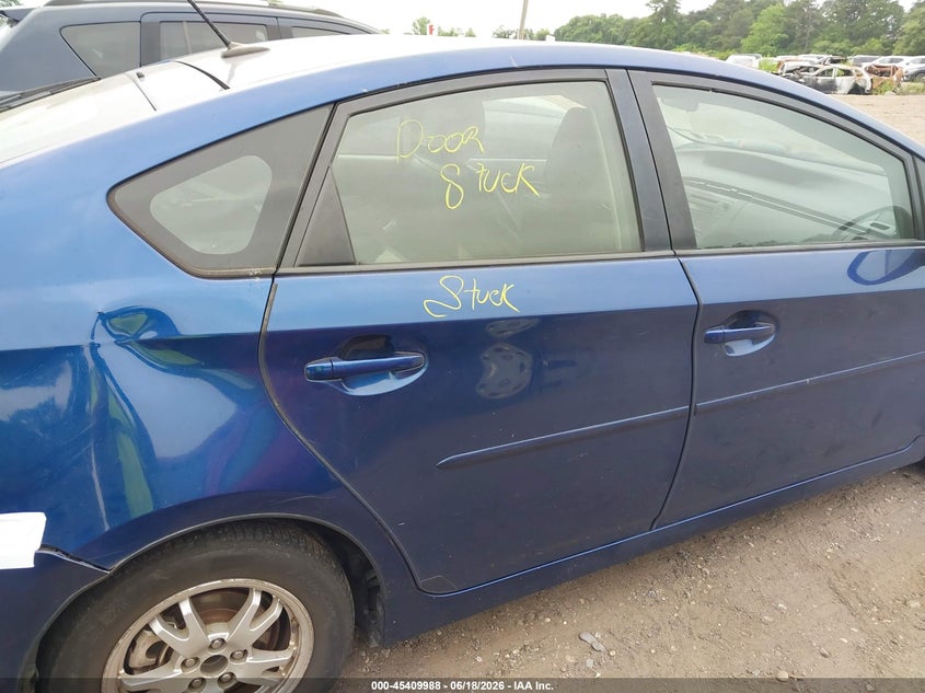 2011 Toyota Prius VIN JTDKN3DU7B1376202 IAAI salvage auction — REAR END, Mv-907A (New York), sold $450 on 2026-07-07 (photo 8)